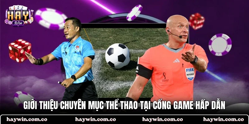 Giới thiệu chuyên mục thể thao tại cổng game hấp dẫn