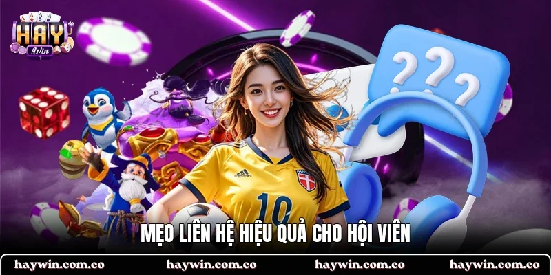 Mẹo liên hệ hiệu quả cho hội viên